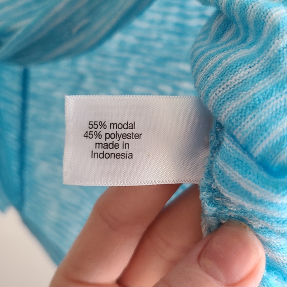 Lane Bryant 22/24 Pieced Hacci Top w/ Shirring NWT - Picture 8 of 8